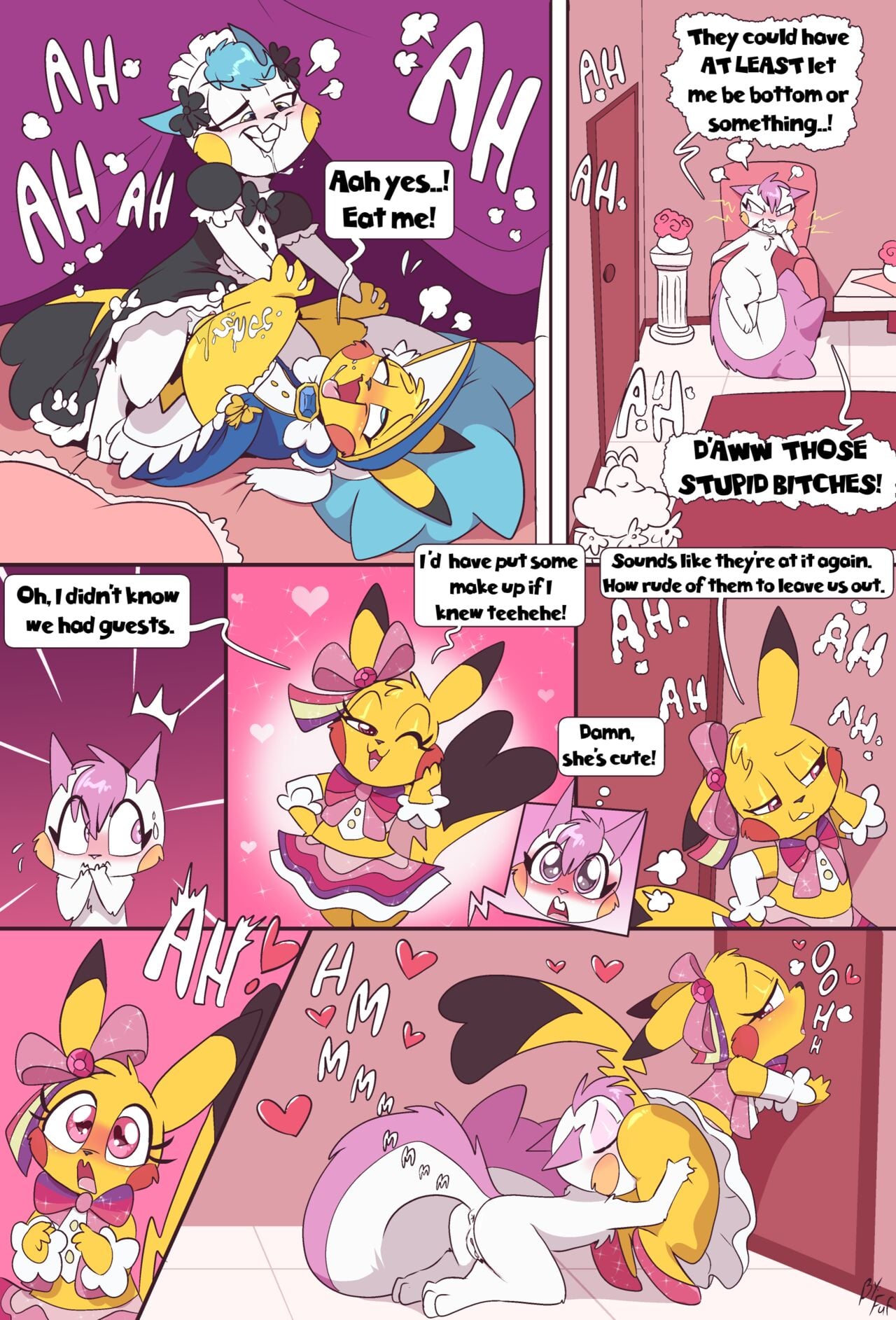 Pampering A Popstar comic porn — cover