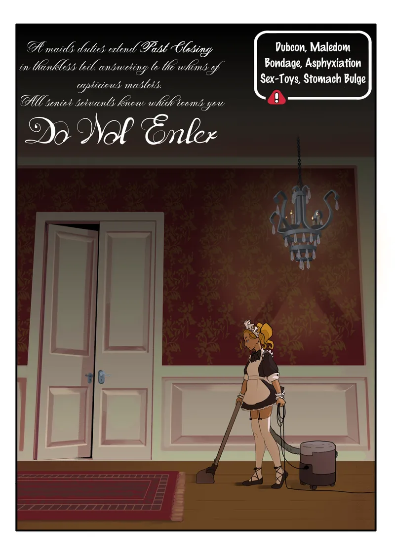 Past Closing – Do Not Enter comic porn — cover