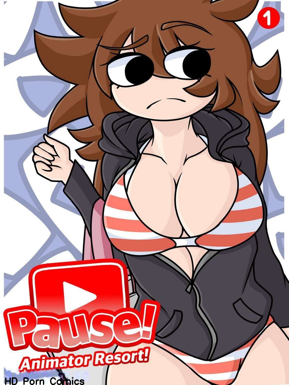 Pause! Animator Resort! comic porn — cover