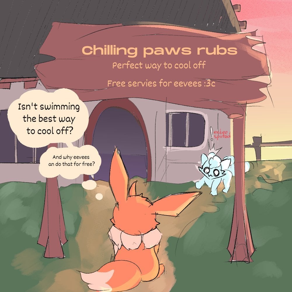 ❄️Pawservice comic porn — cover