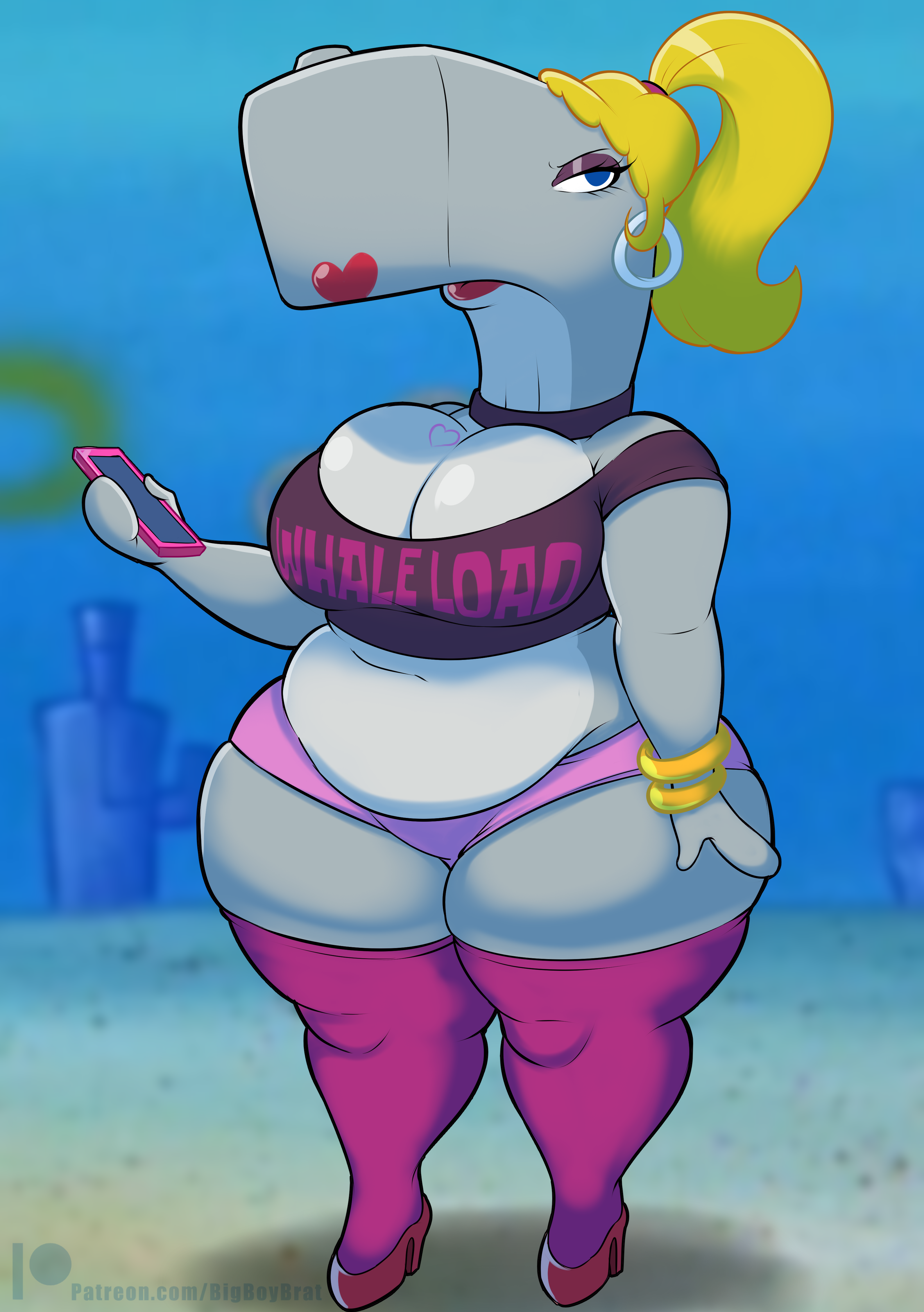 Pearl x Spongebob — cover