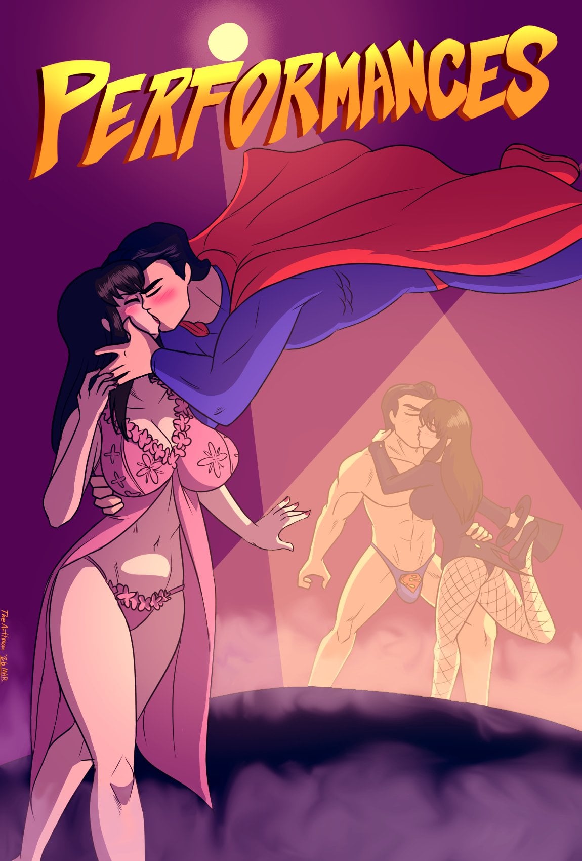 Performances (ongoing) comic porn — cover