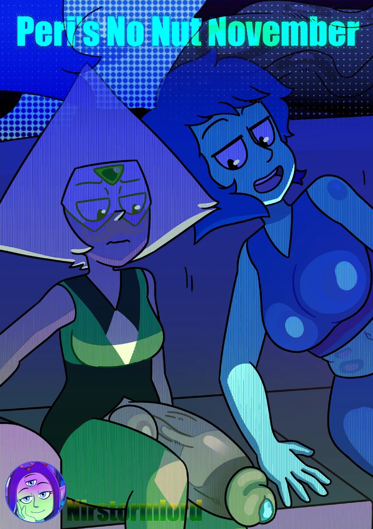 Peri’s No Nut November comic porn — cover