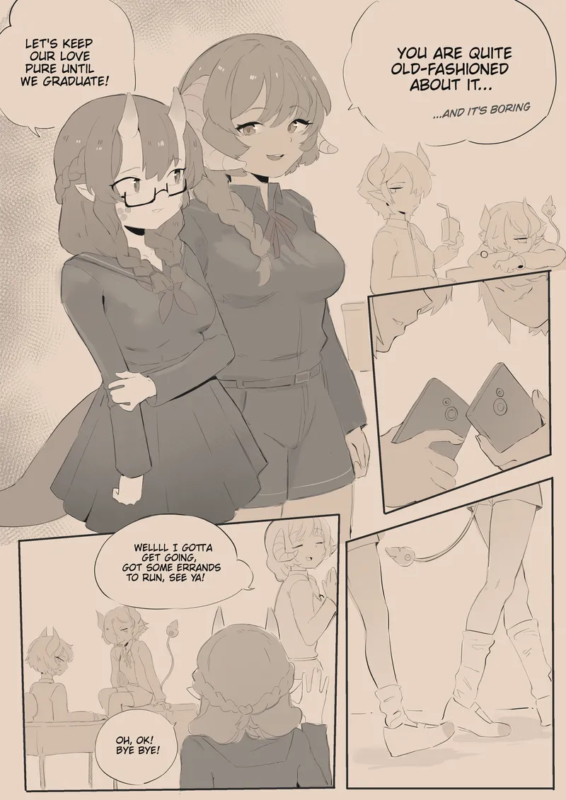 Perverted Futanari Secretly Pushed Her Virgin Girlfriend Into Compensated Dating And Got Her Addicted To It! — cover