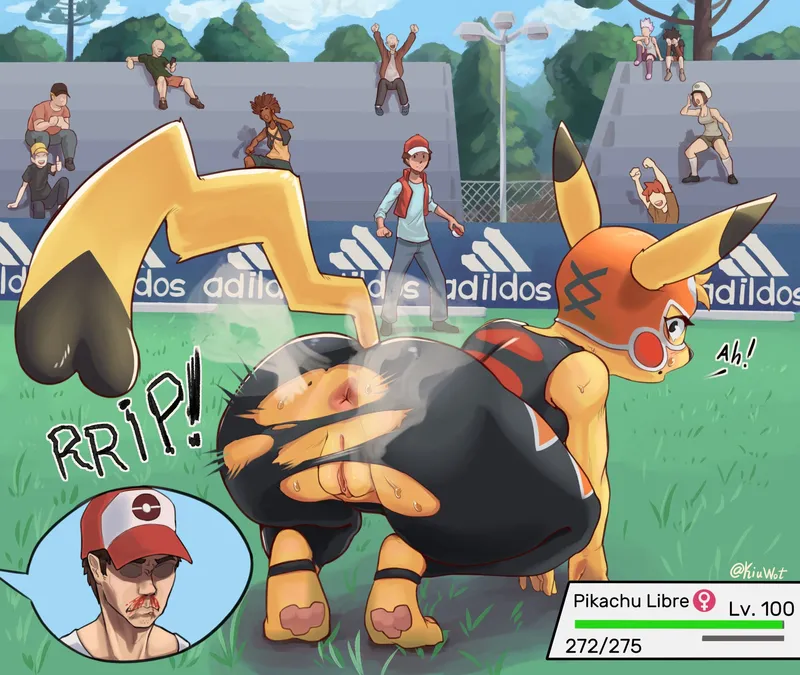 Pikachu Libre’s Trainer comic porn — cover