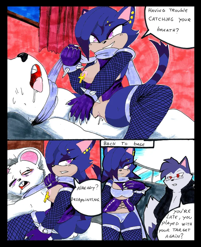 Playing With The Target comic porn — cover