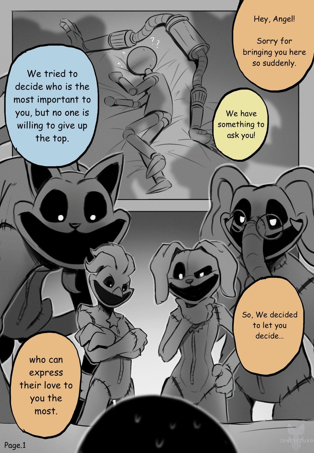 Playtime for adults 1-2 comic porn — cover