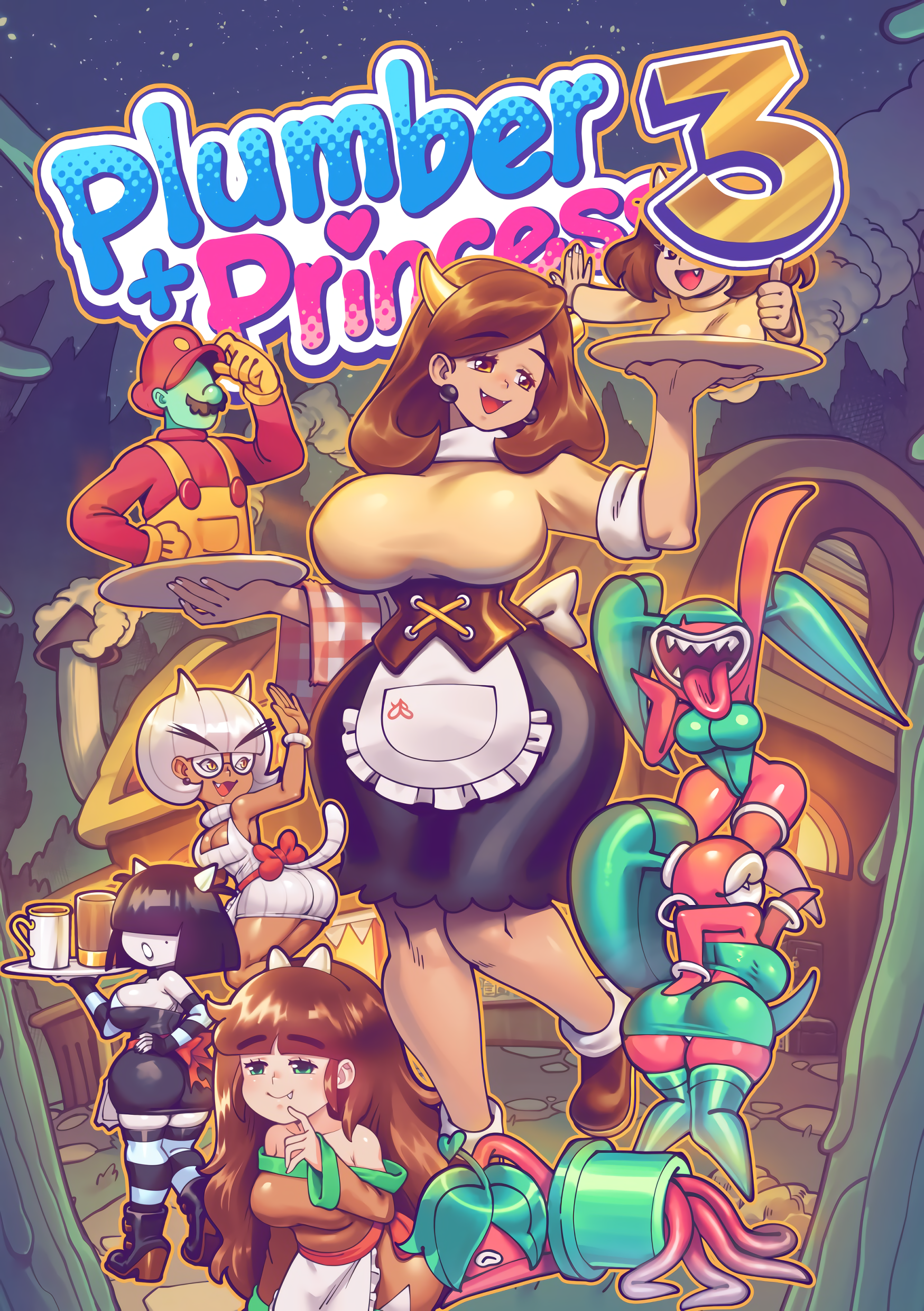 Plumber + Princess 3 — cover