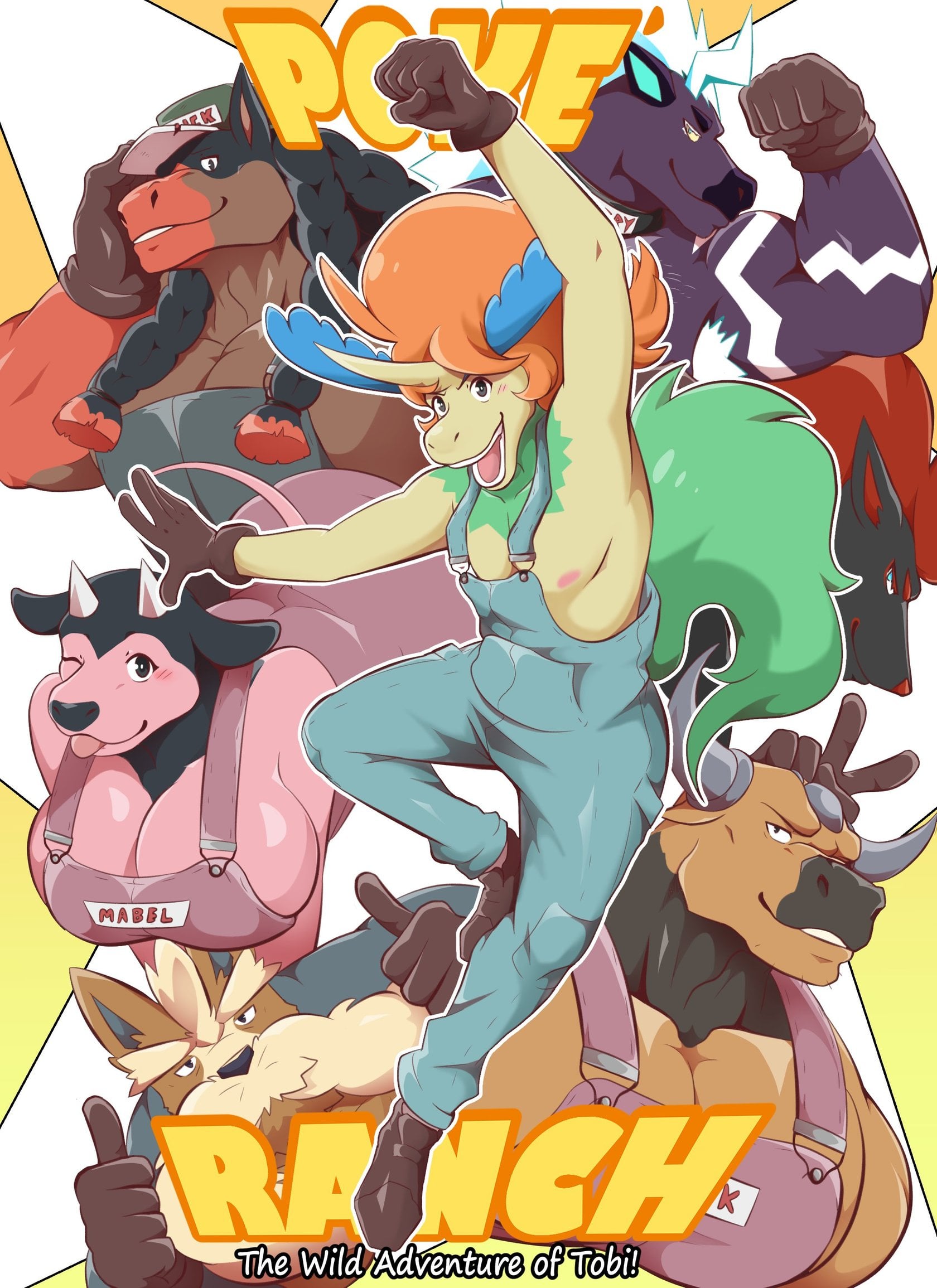 Poke' Ranch: The Wild Adventure of Tobi (Ongoing) — cover