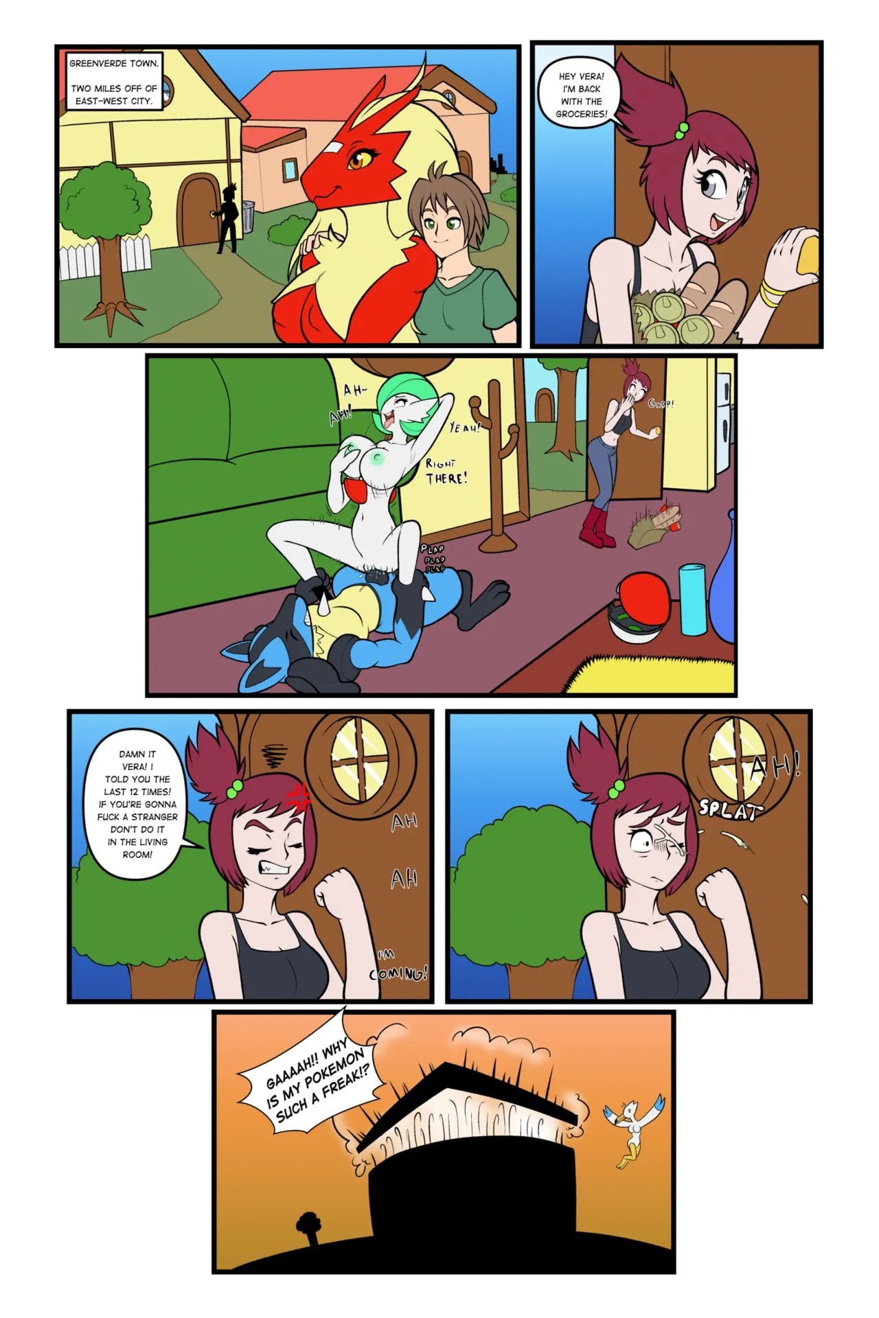 Pokemon: Scarlet Edition (WIP) comic porn — cover