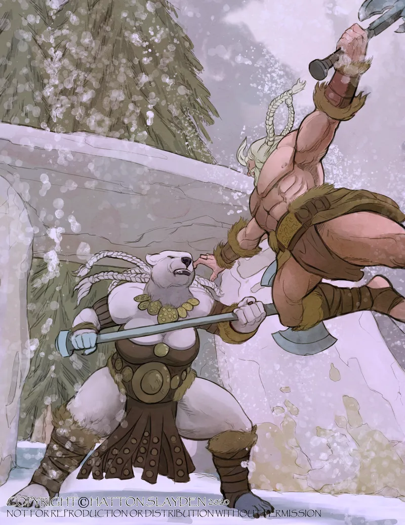 Polar Battle — cover