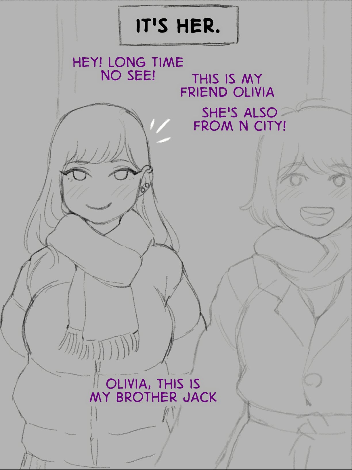 Post Christmas hook-up comic porn — cover