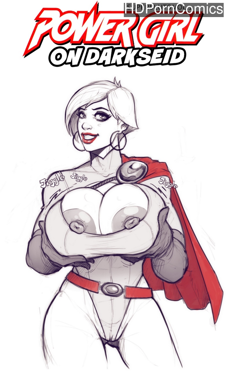 Power Girl On Darkseid — cover