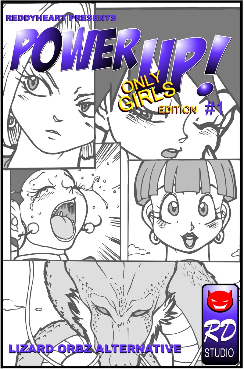 Power-Up 1 – Only Girls Edition comic porn — cover
