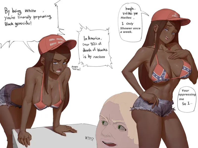 Pro-Life MAGA Blonde (Ebonied) — cover