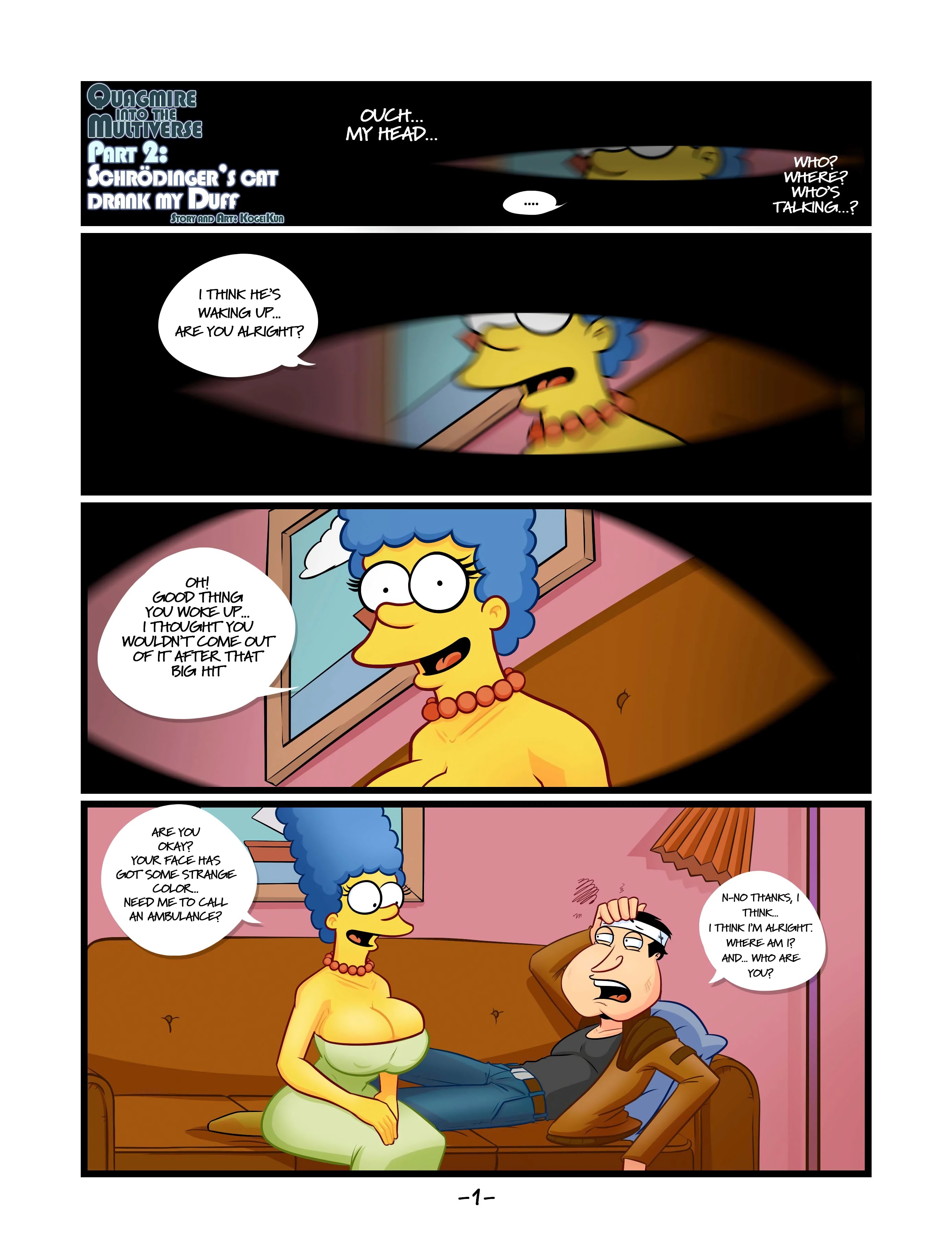 Quagmire - Into The Multiverse 2 — cover