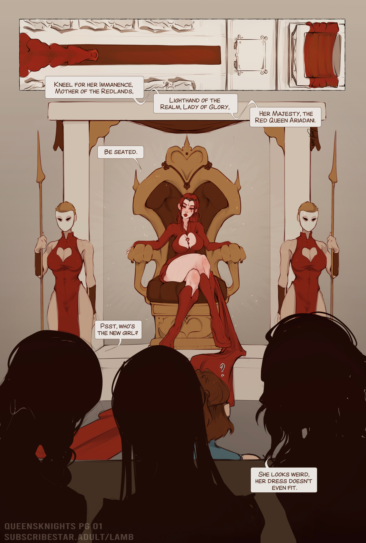 QueensKnights 1-4 — cover
