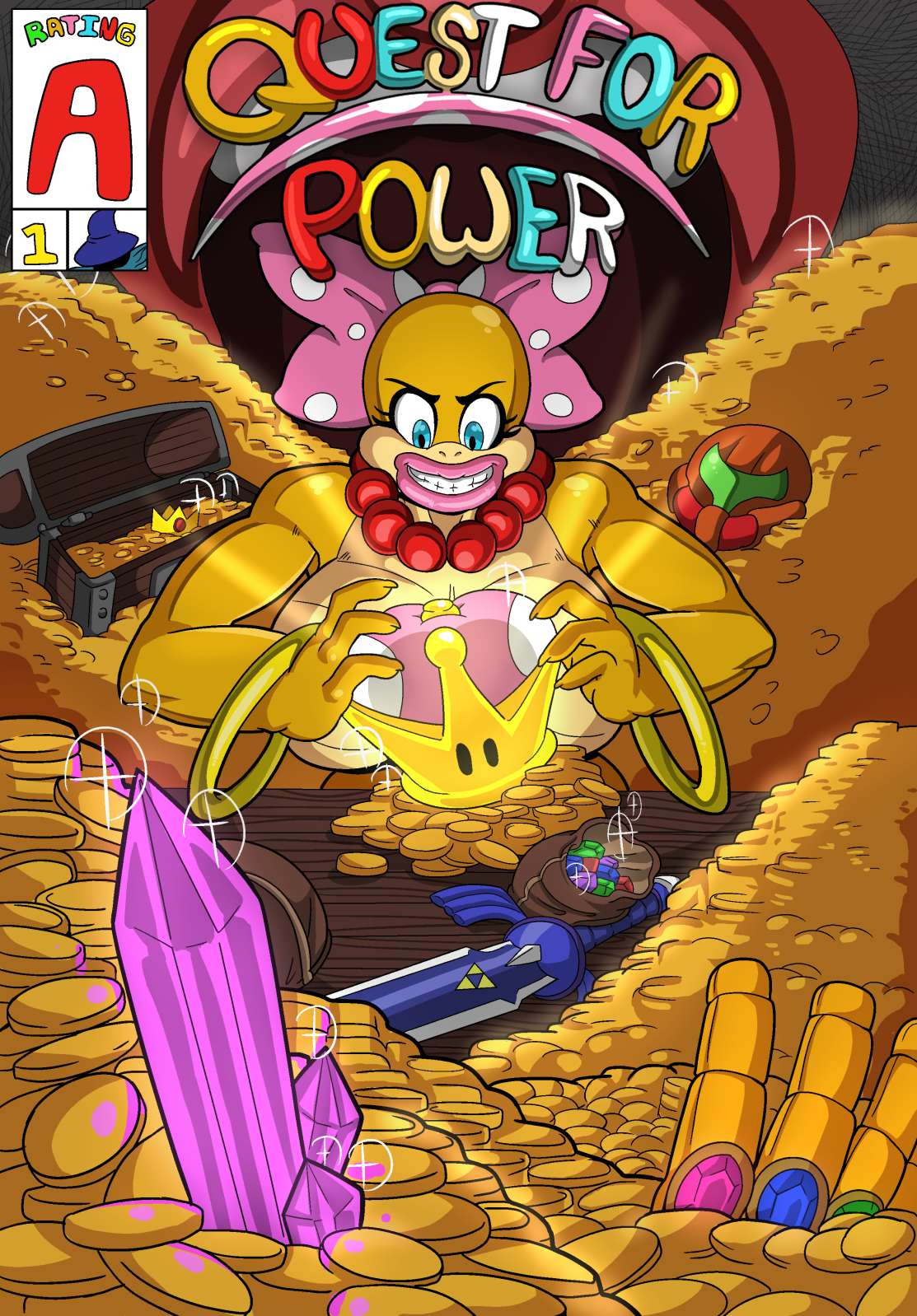 Quest for Power — cover