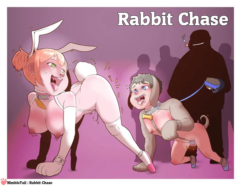 Rabbit Chase comic porn — cover