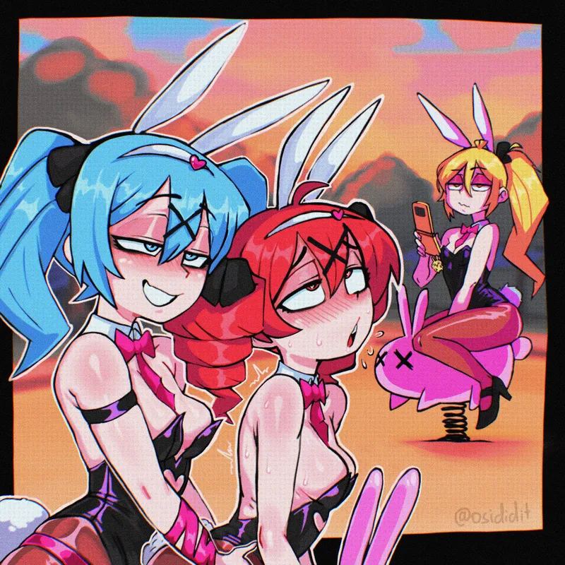 Rabbit Raider comic porn — cover