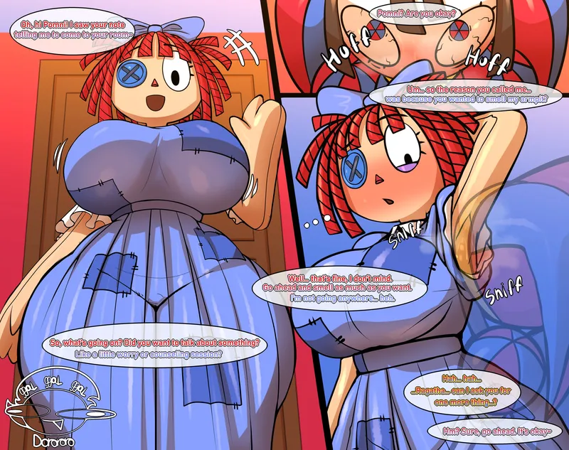 Ragatha x Pomni — cover