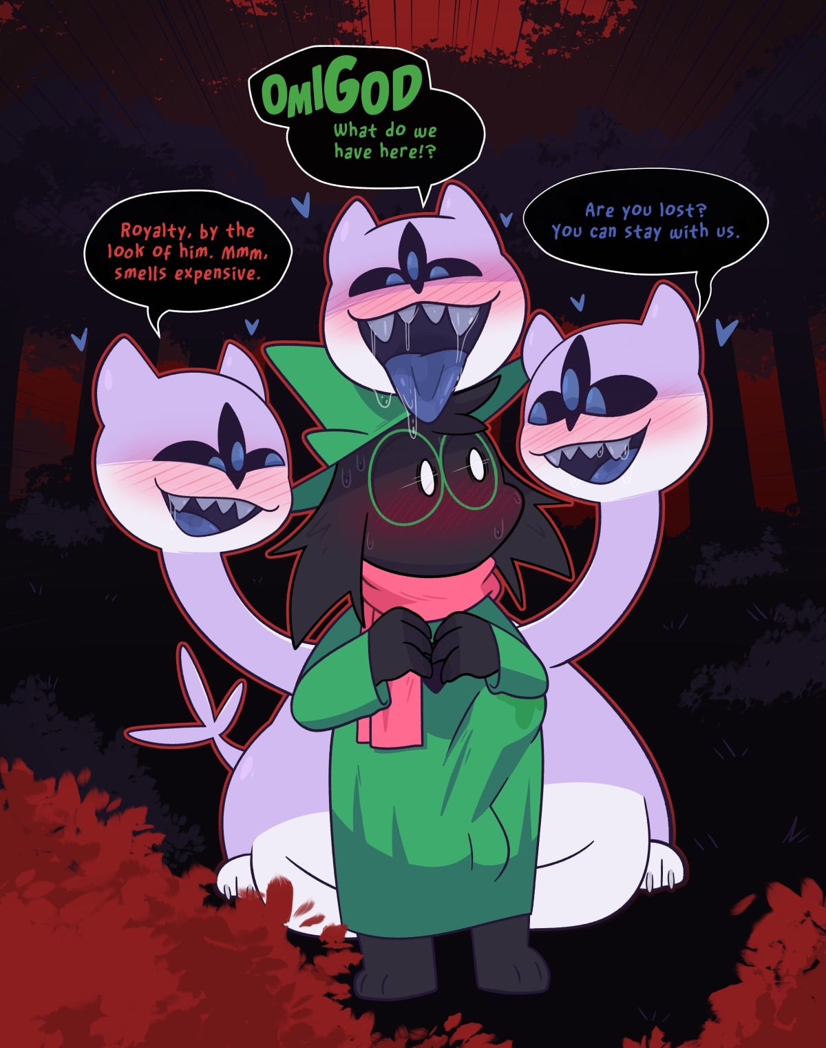 Ralsei x Clover — cover