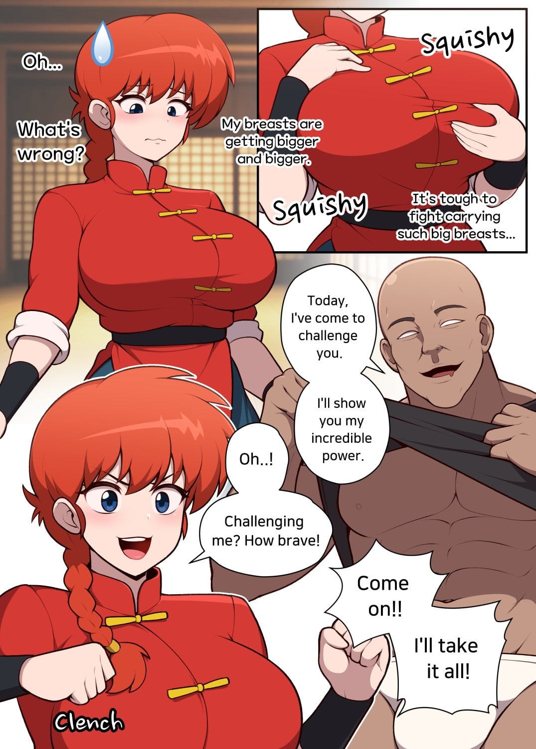 Ranma Is A Girl! — cover