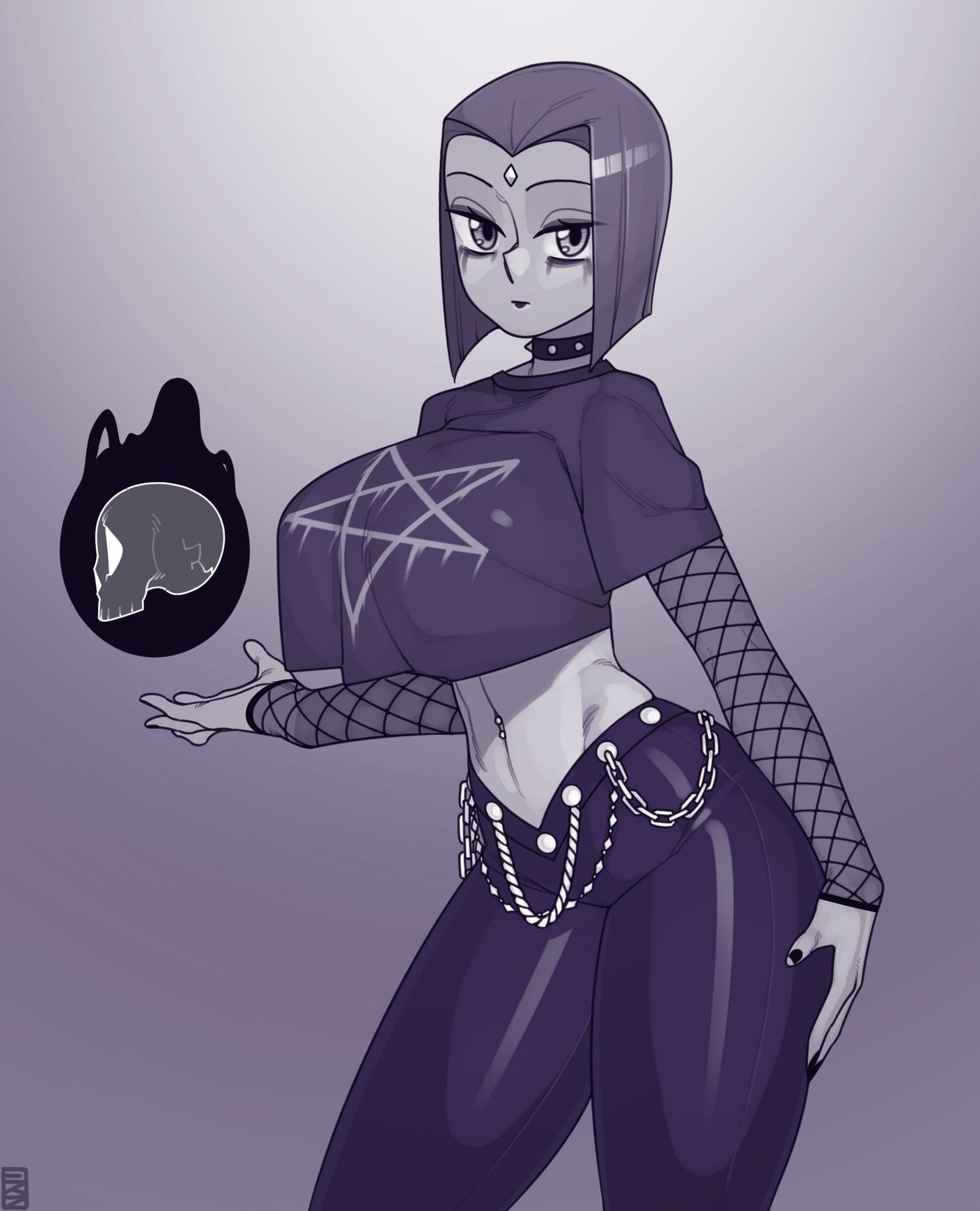 Raven’s Thighs comic porn — cover