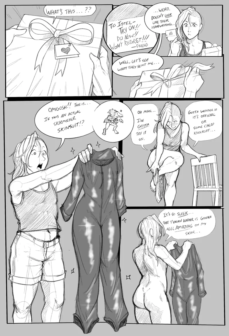 Real T’vaoan Leather comic porn — cover