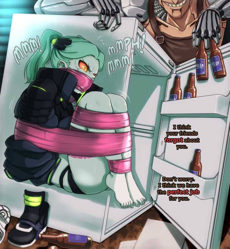 Rebecca The Fridge Battery comic porn — cover