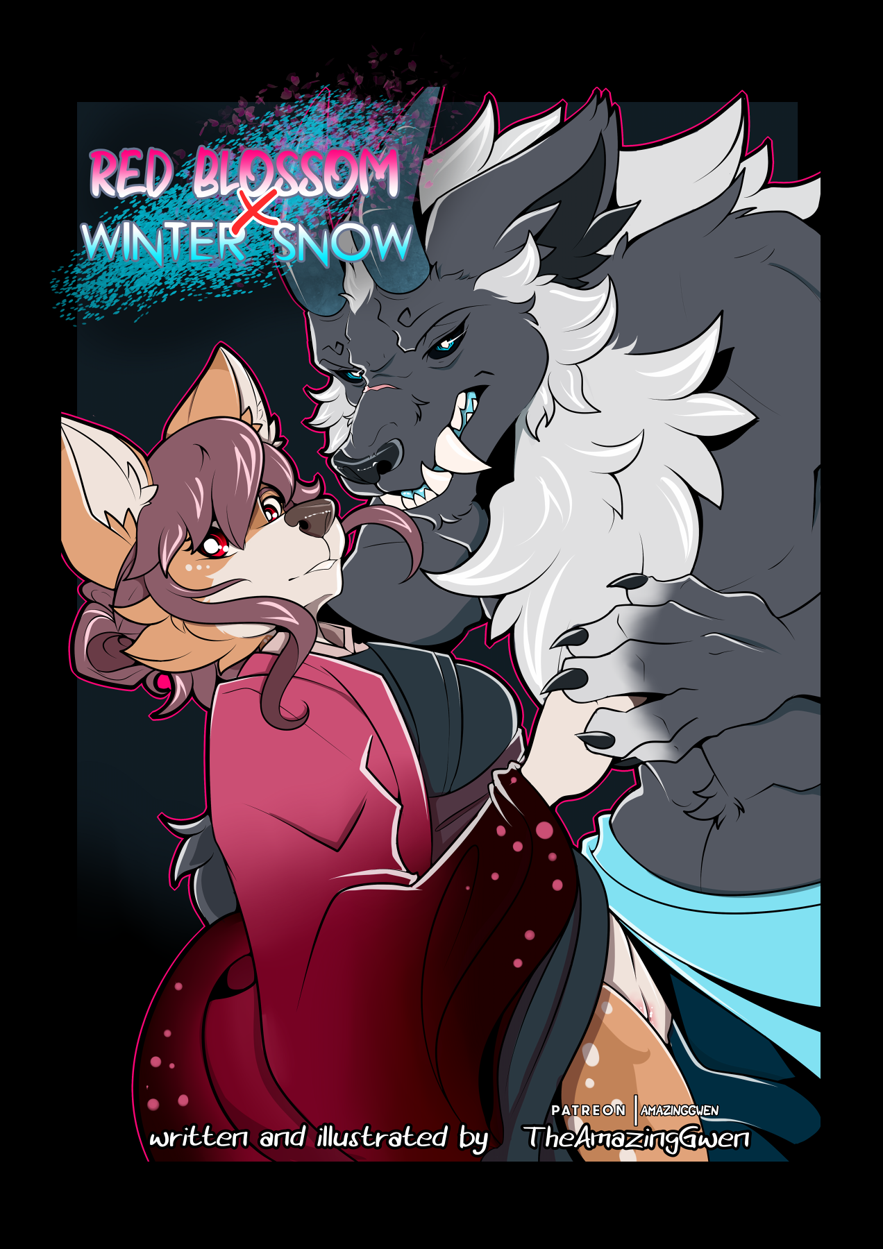 Red Blossom and Winter Snow — cover