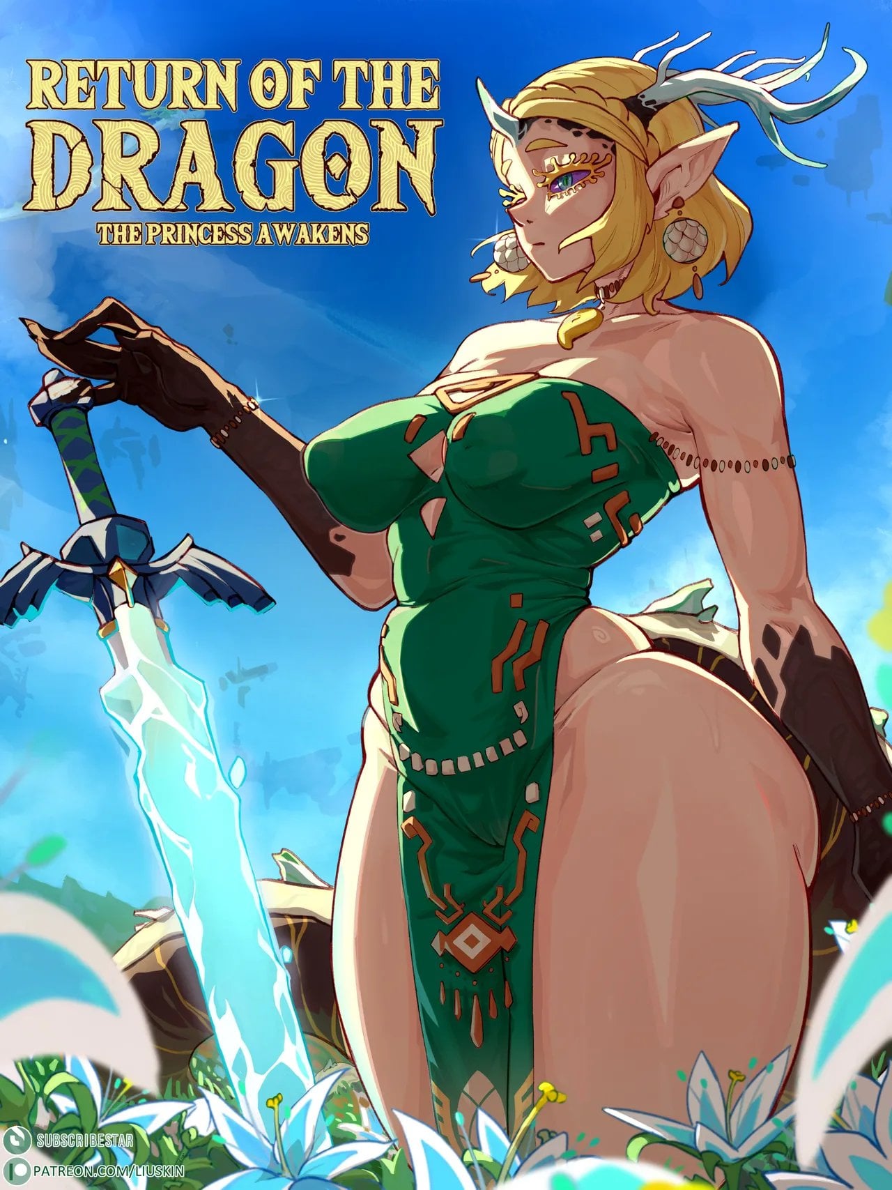 Return of the Dragon: The Princess Awakens — cover