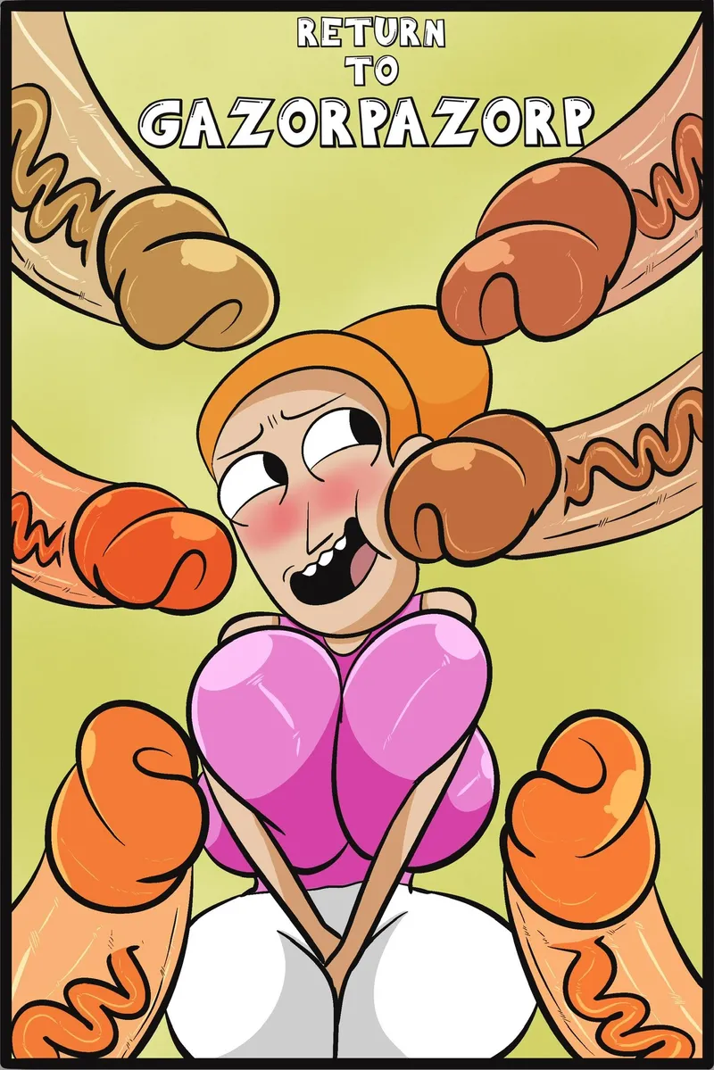 Return To Gazorpazorp comic porn — cover