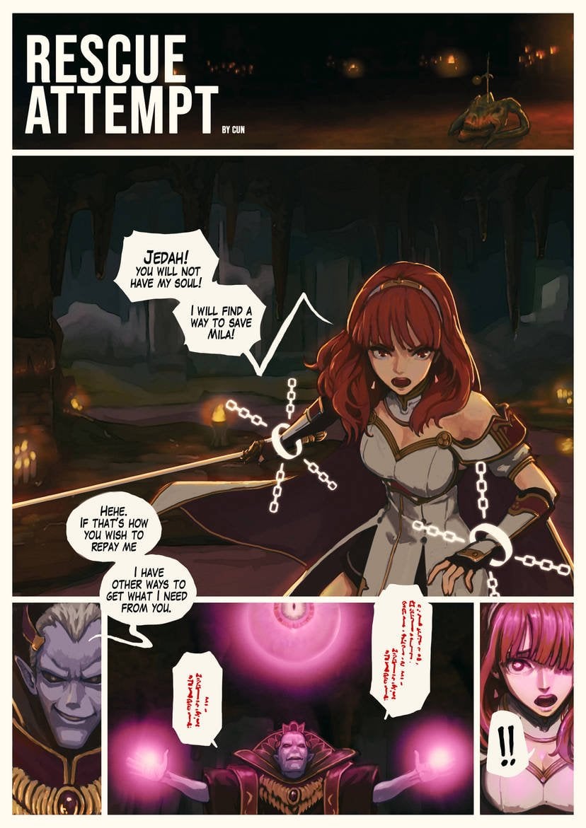 Return to Jedah comic porn — cover