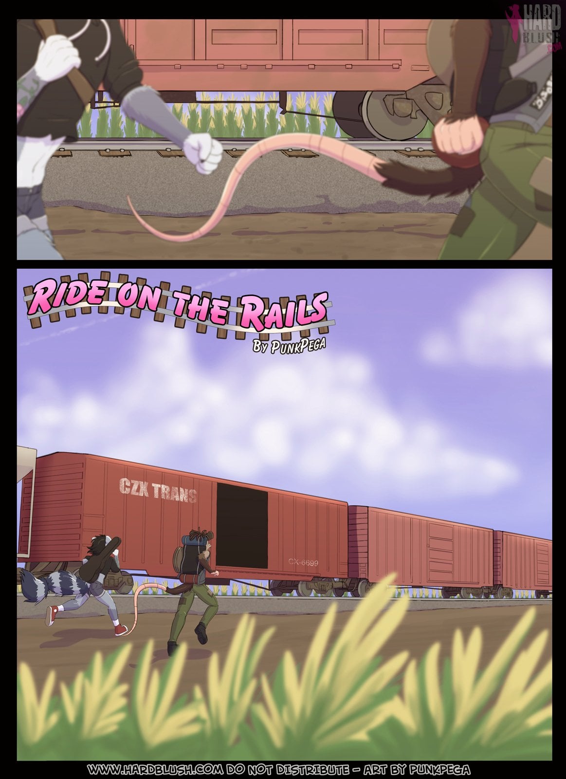 Ride on the Rails (Ongoing) comic porn — cover