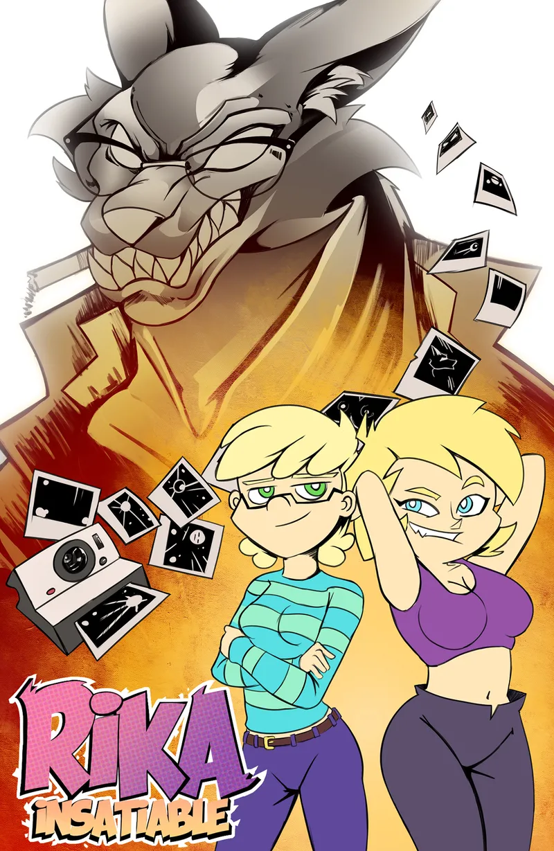 Rika Insatiable comic porn — cover