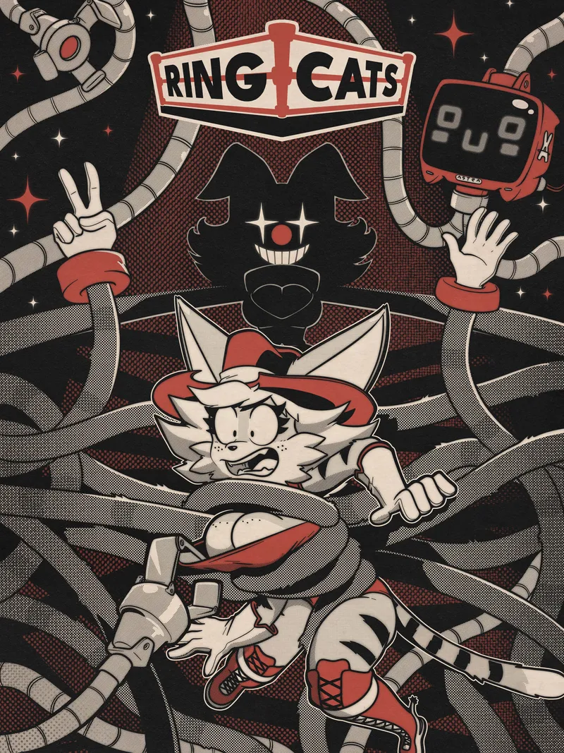 Ring Cats 3 – Clown Around And Find Out — cover