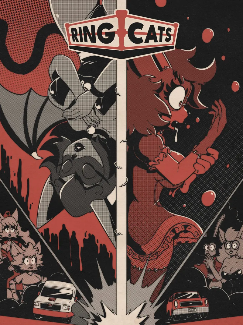 Ring Cats 5 – Creature Feature — cover