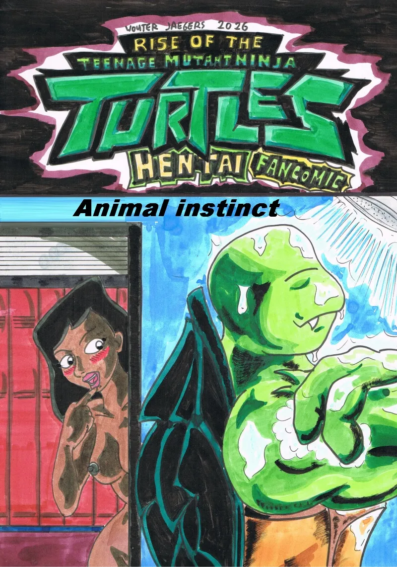 Rise Of The Teenage Mutant Ninja Turtles – Animal Instinct — cover