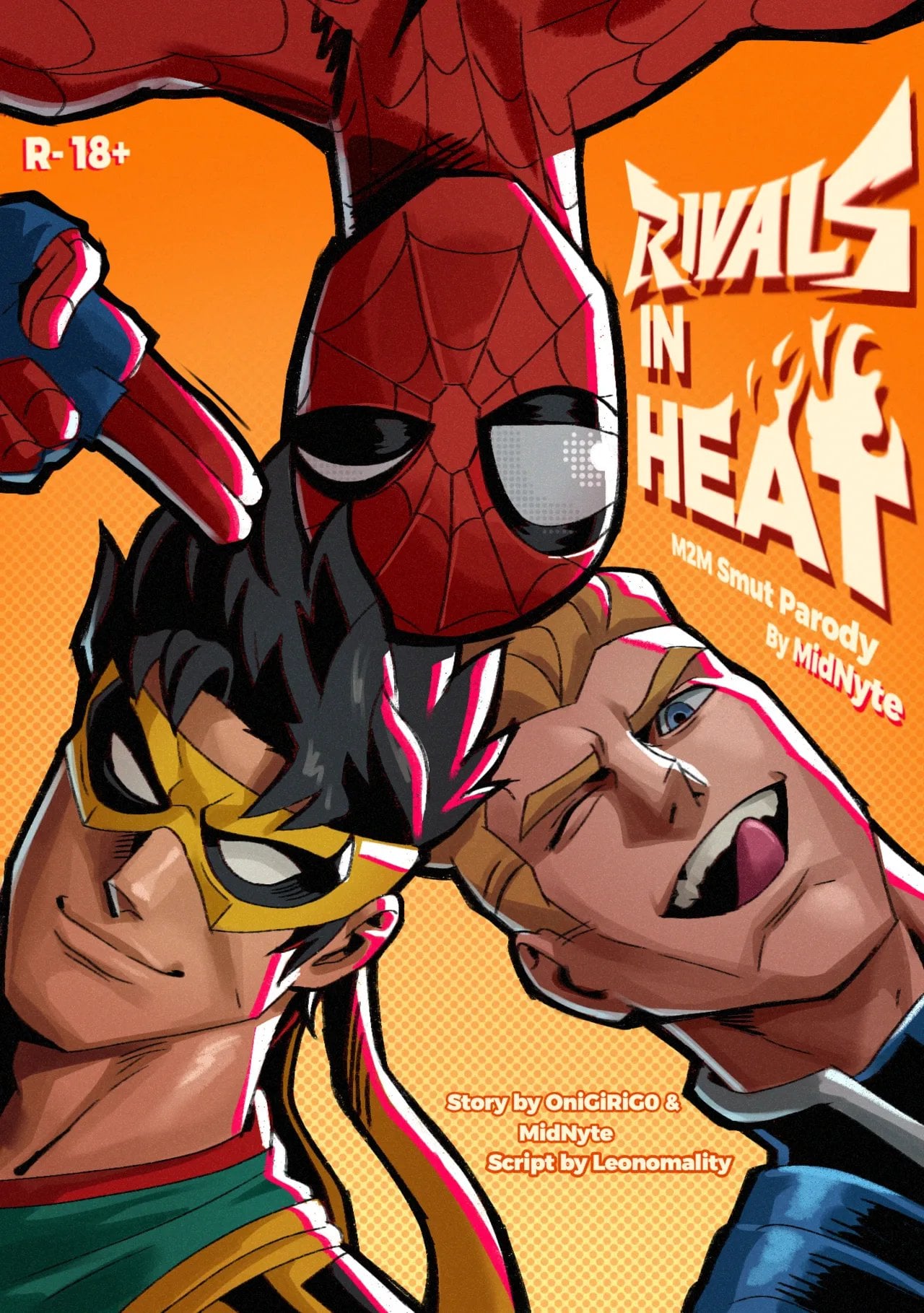 Rivals in heat comic porn — cover