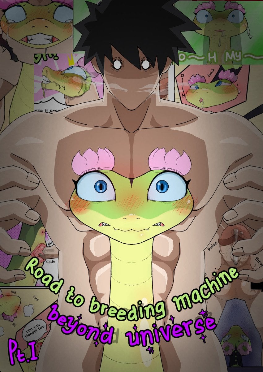Road to breeding machine: beyond universe comic porn — cover