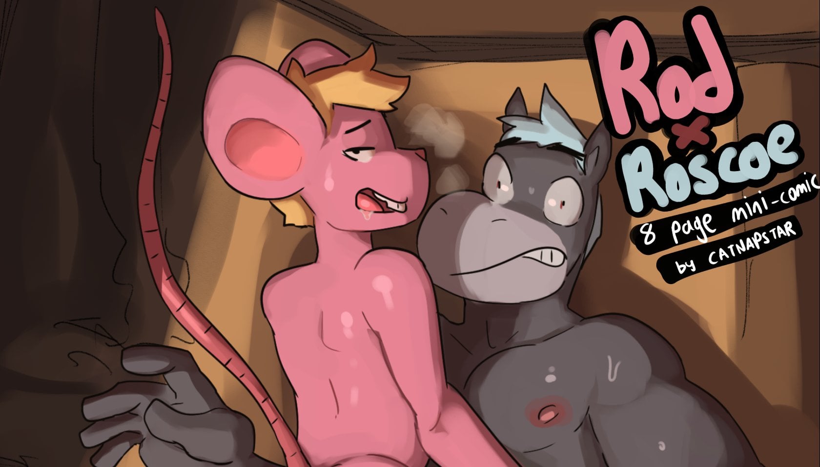 Rod x Roscoe comic porn — cover