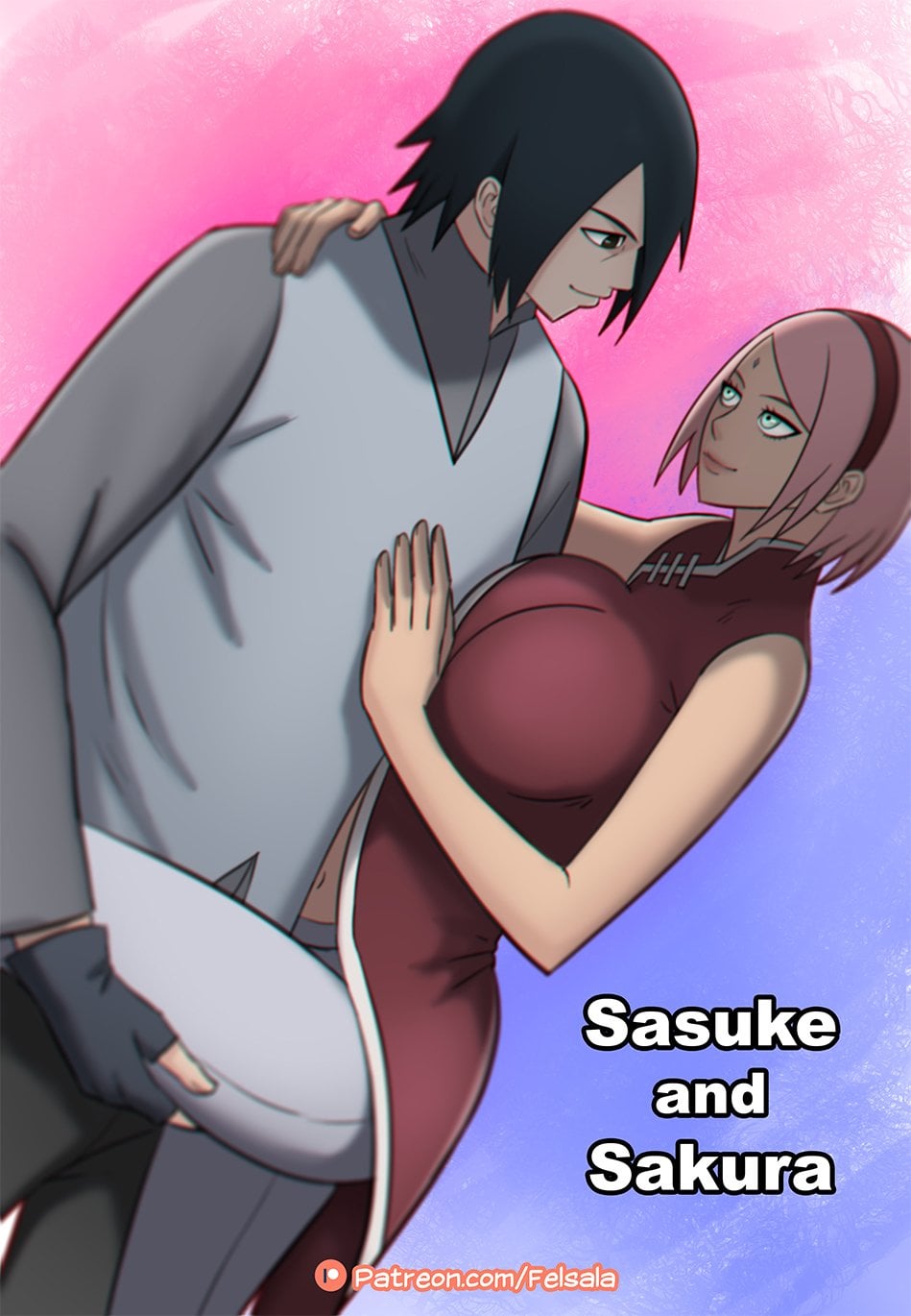 Sasuke and Sakura — cover