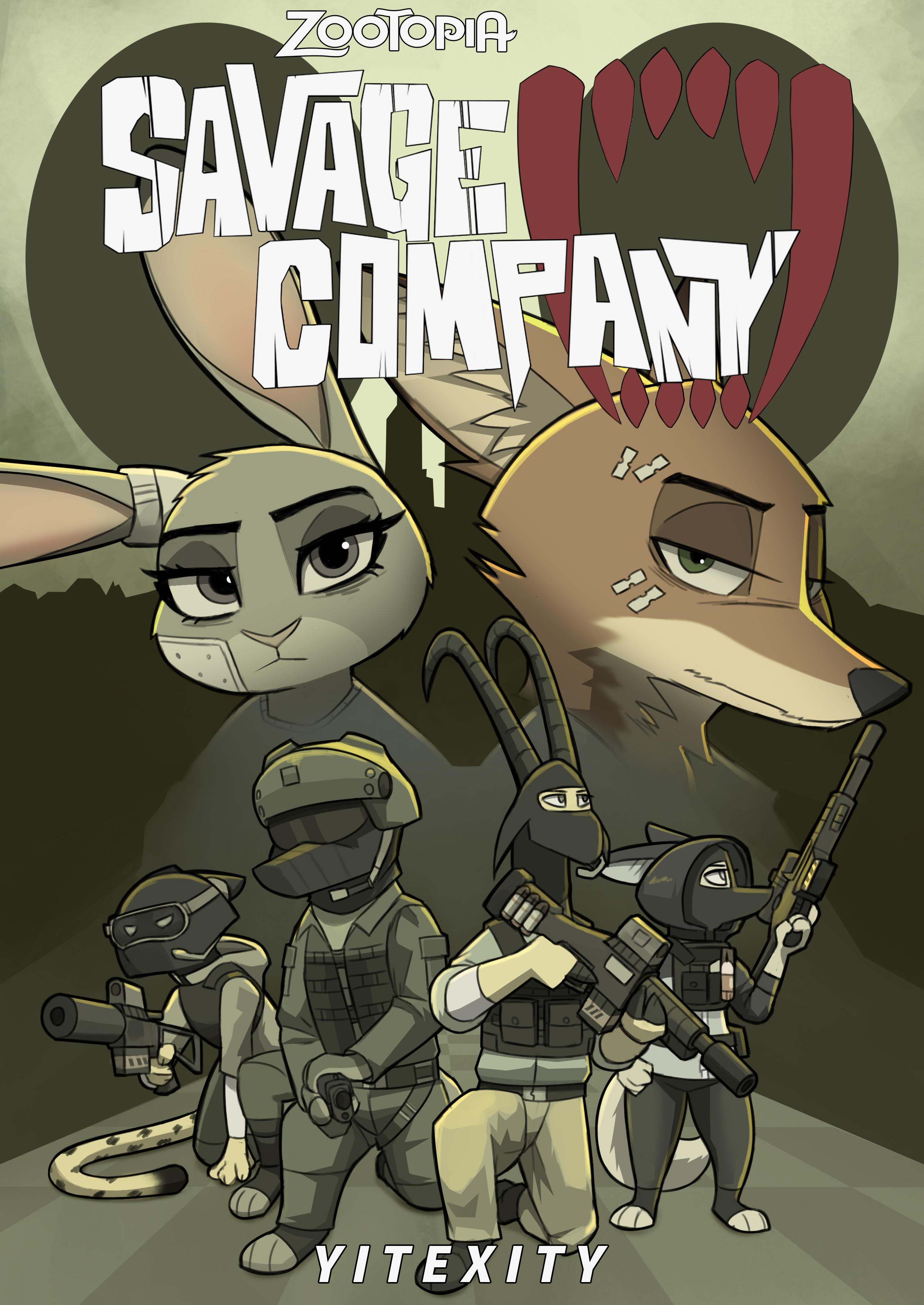 Savage Company 5 — cover