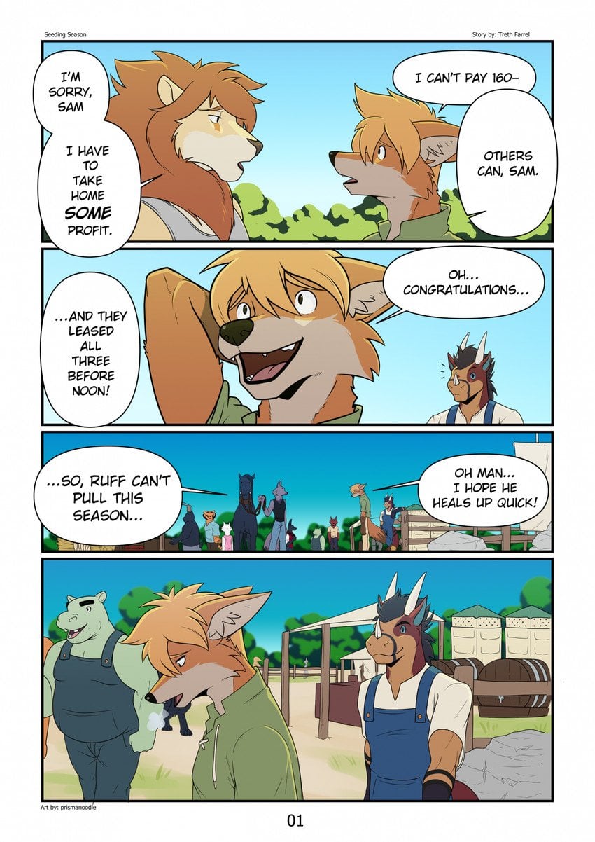 Seeding Season comic porn — cover