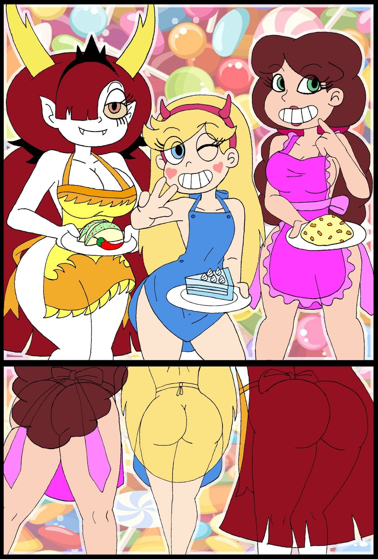 Sexy Kitchen comic porn — cover