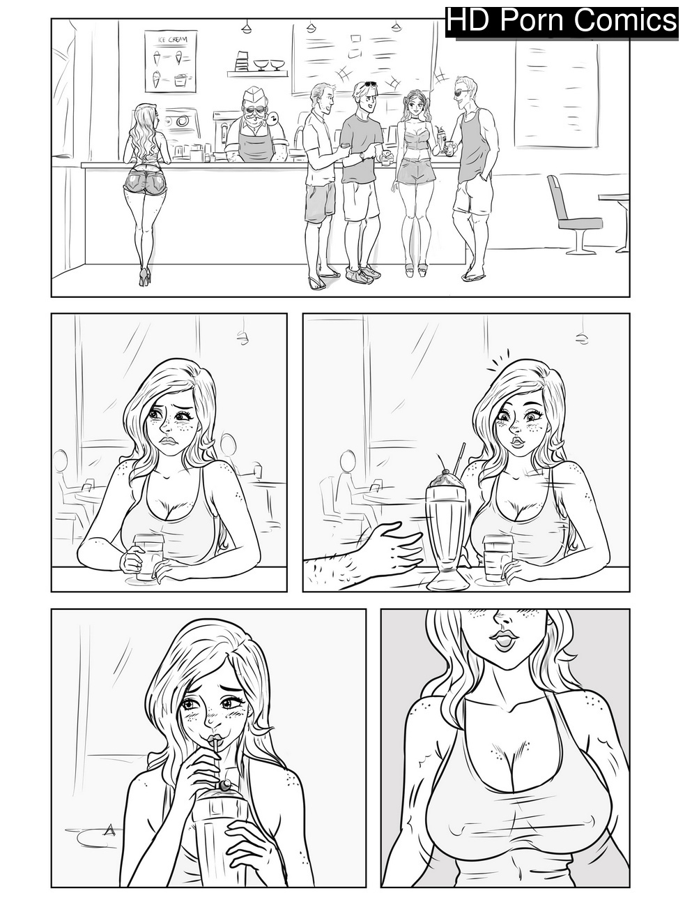 Shake It Up comic porn — cover
