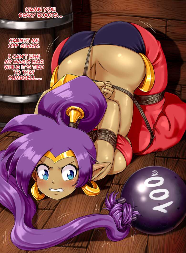 Shantae And The Pirate’s Spank comic porn — cover