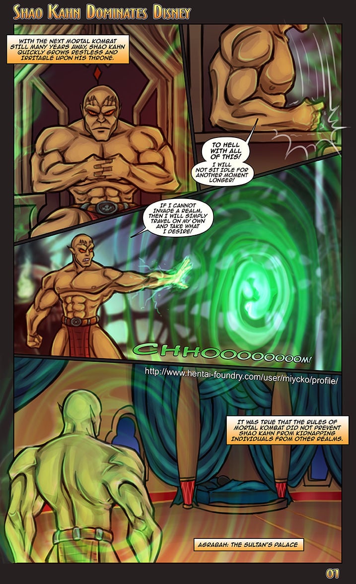 Shao Kahn Dominates Disney — cover