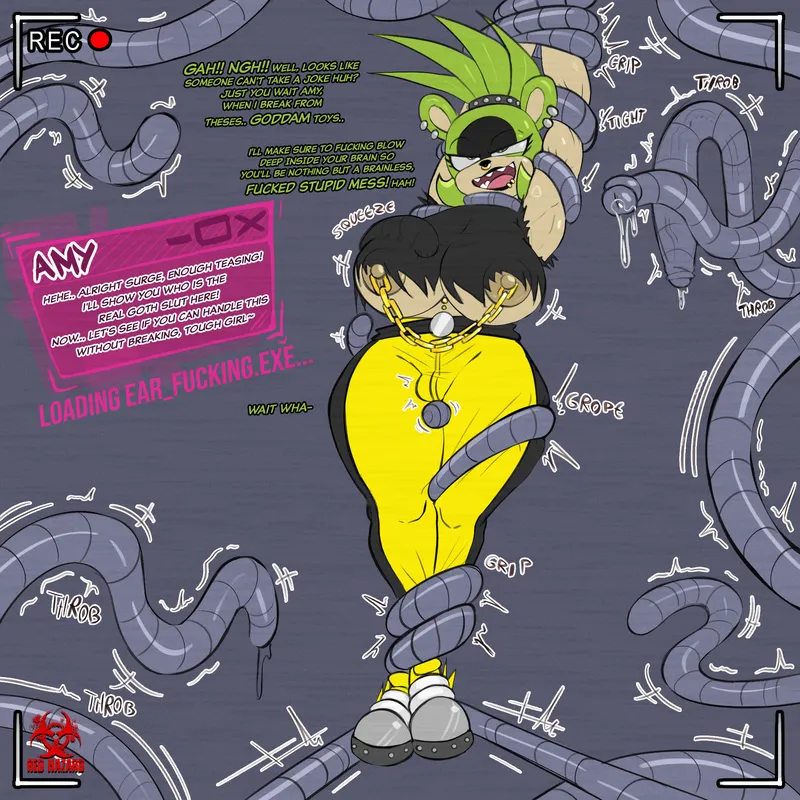Shocking Ear Fucking Failure comic porn — cover